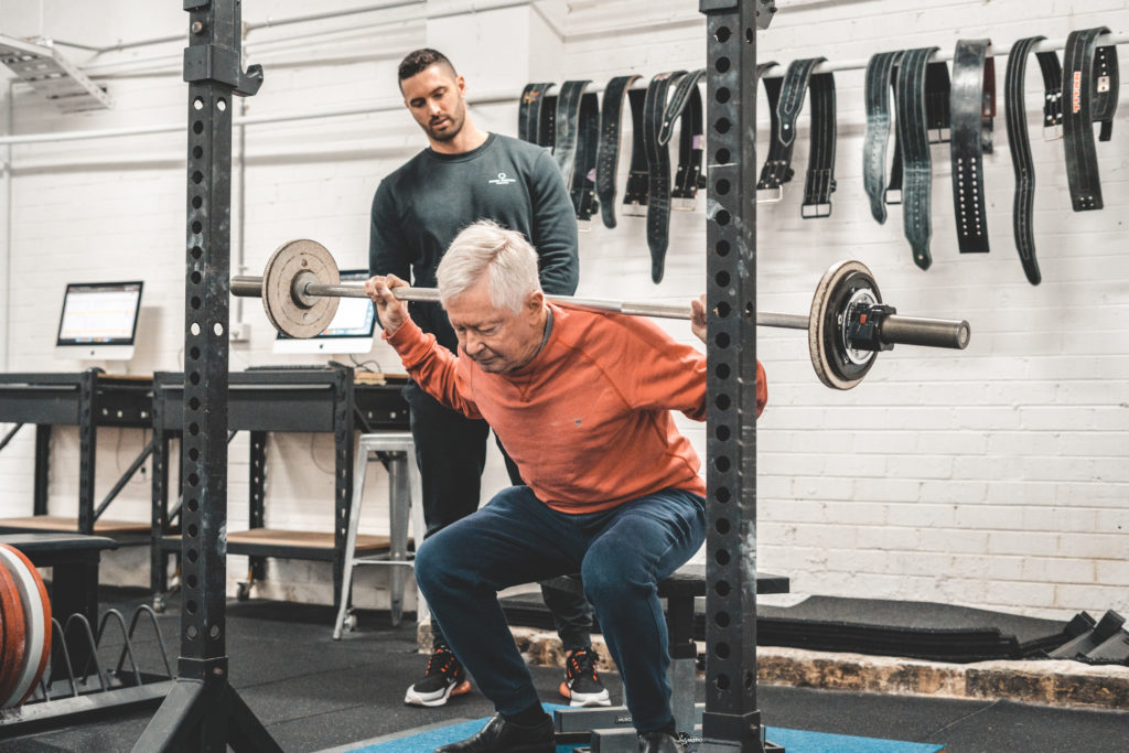 Strength training ageing
